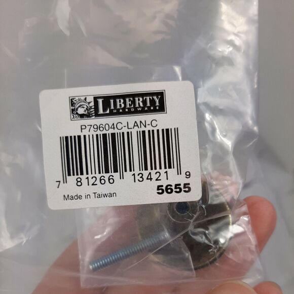 Liberty Hardware PN79604C-LAN-C, 1" 25.4mm, Flower Knob, Light Bronze, 5655 - Picture 4 of 4